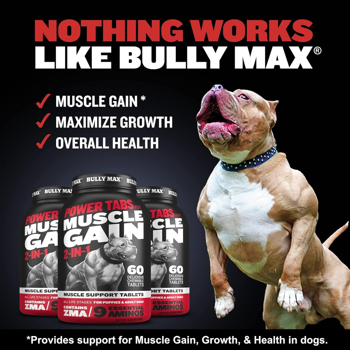 Dog Vitality Chews & Puppy Chews Bundle (60 tabs) T874