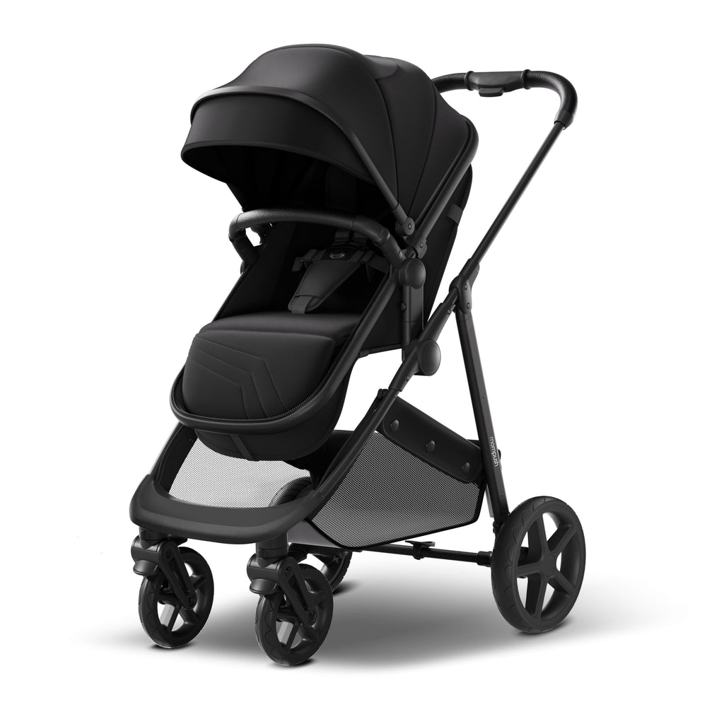 2-in-1 Bassinet Stroller Reversible Seat Black G1885