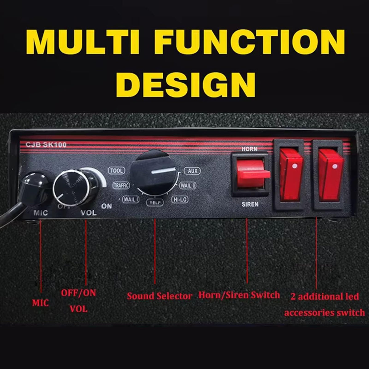 100W Emergency PA System Kit H778