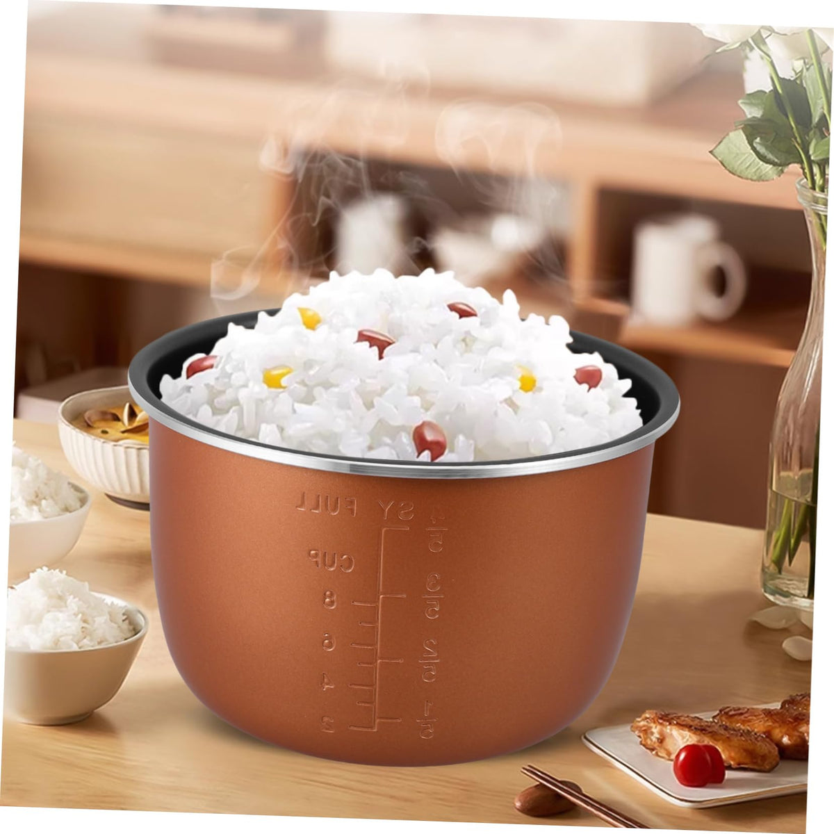 Aluminum Alloy Non Stick Electric Pressure Cooker Inner Pot Z681787