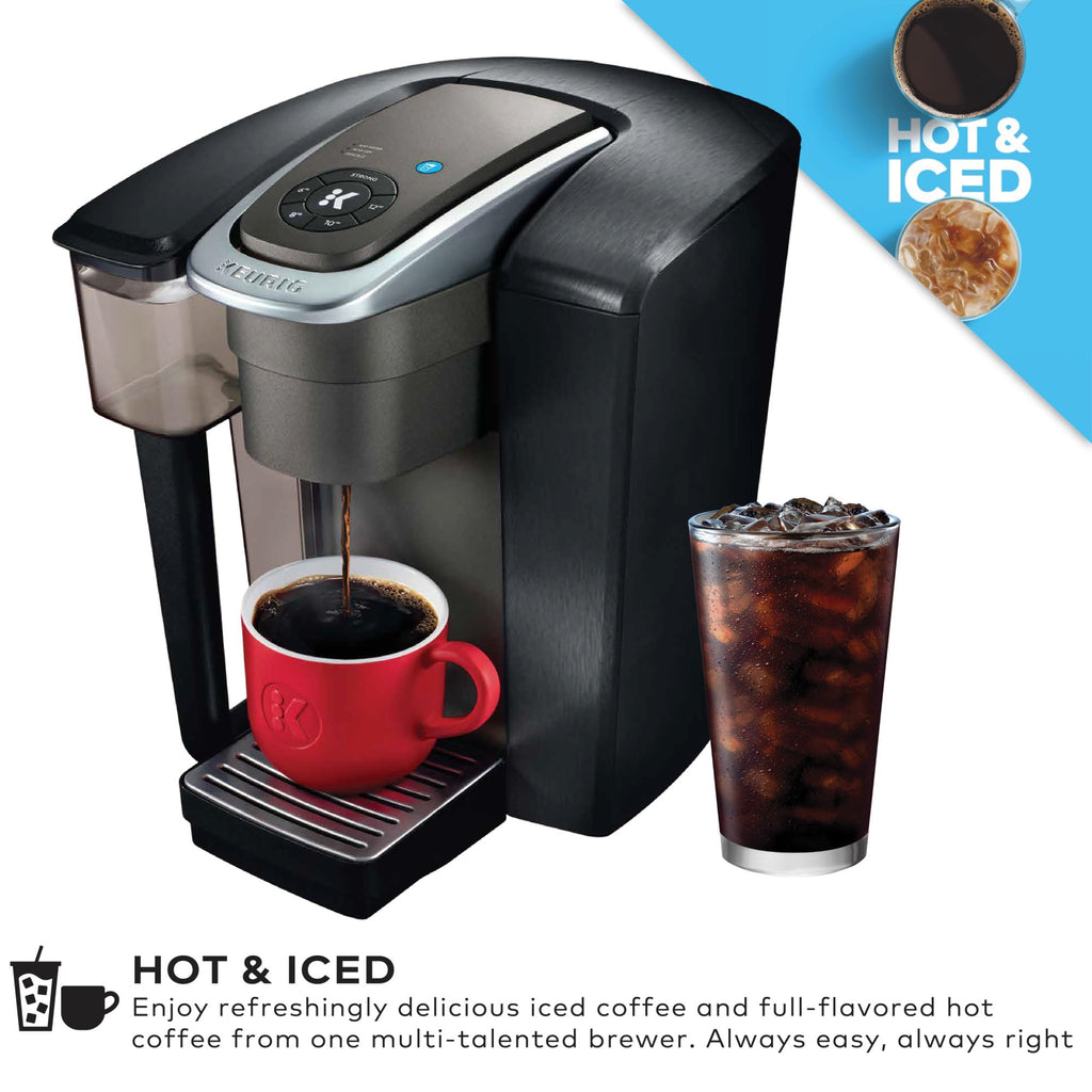 Single Serve Coffee Maker, 96 oz Water Reservoir, Black F9755