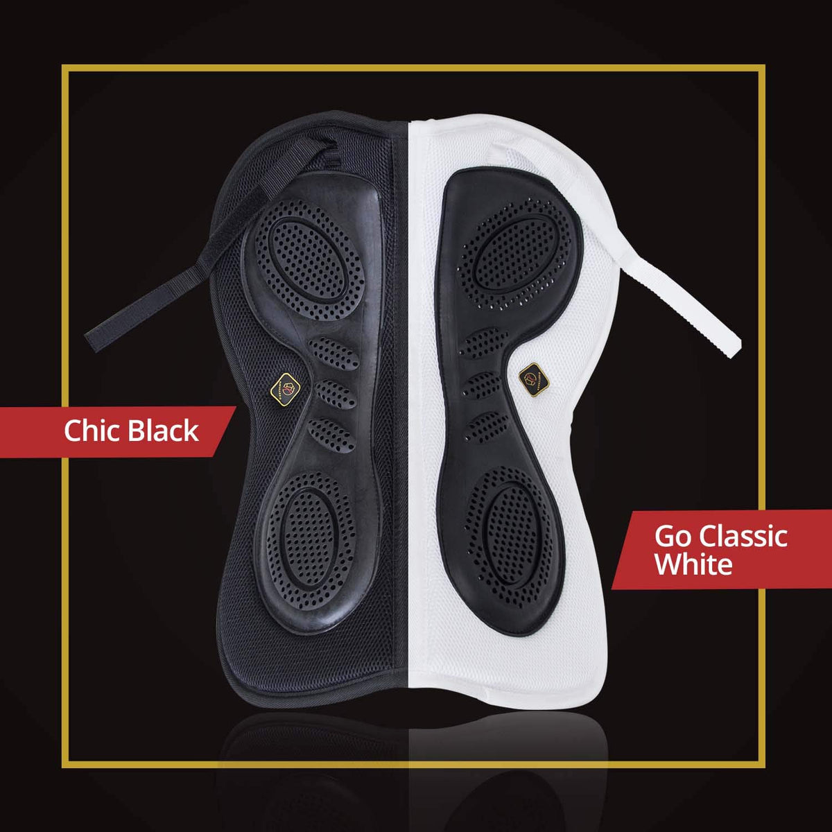 3D Air-Mesh Half Pad English Saddle K978