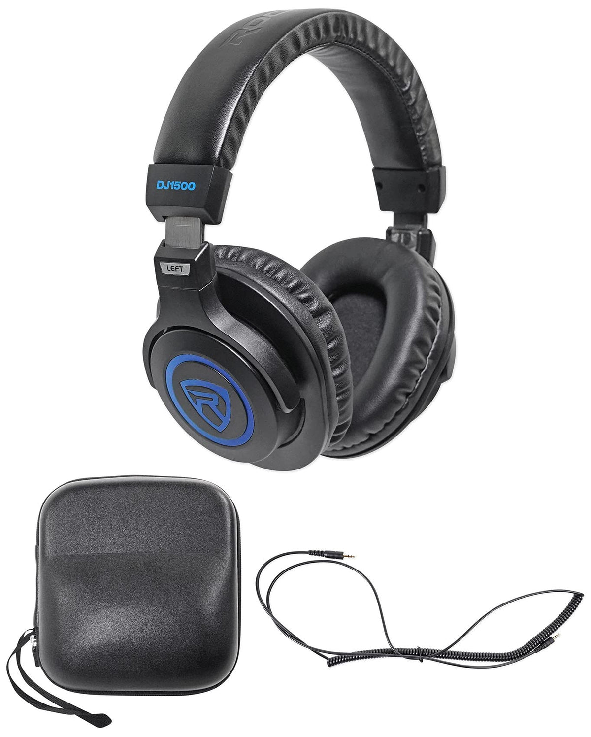 18 1600W Powered Subwoofer with Mic Cable and Headphones P874