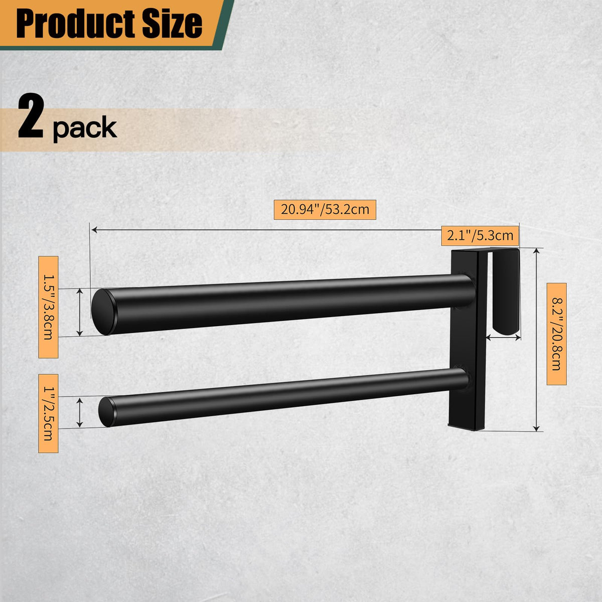 Heavy Duty Portable Saddle Rack Stand with 2 Bars F613