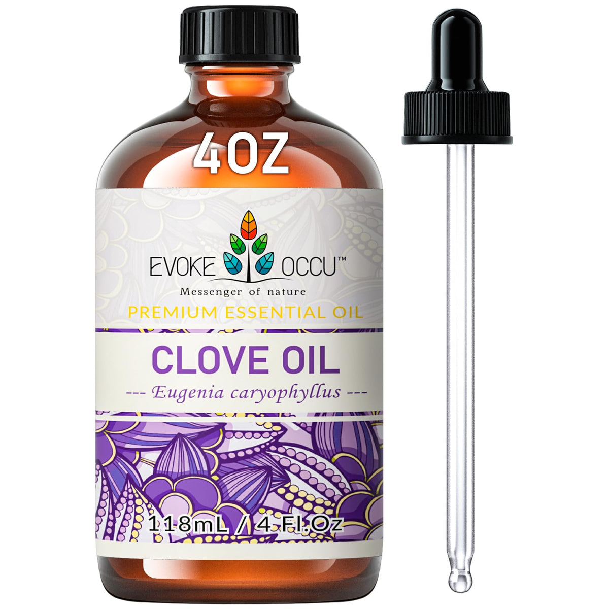 Clove and Lavender Essential Oil 4 Fl Oz B726