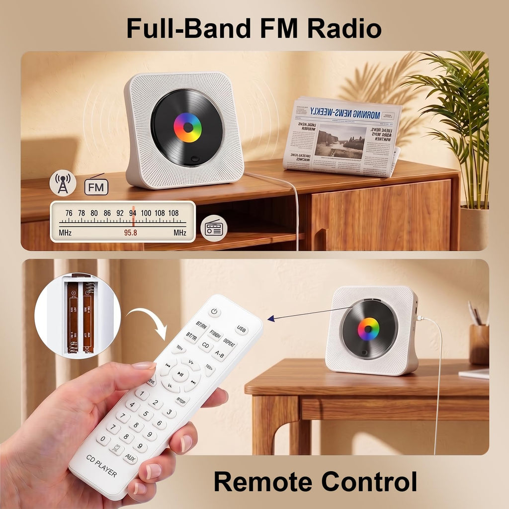 Portable Bluetooth CD Player G803