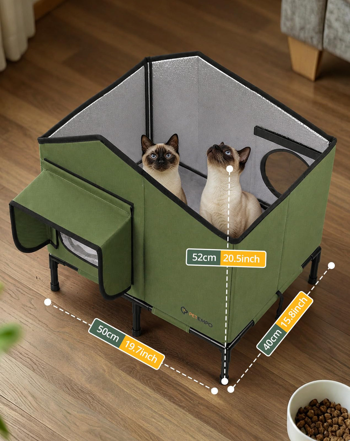 Heated Cat House P48573