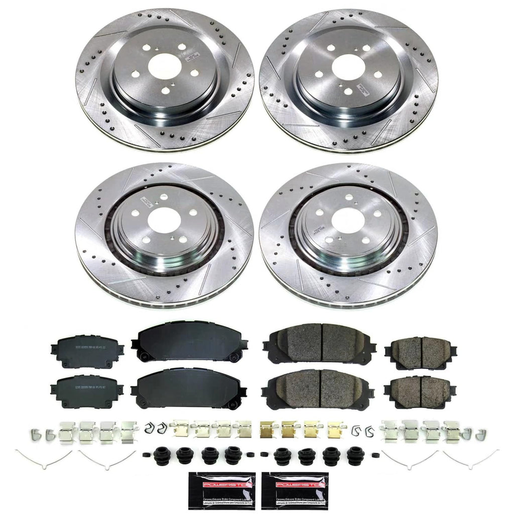 Brake Pad & Rotor Kit Front & Rear I61006
