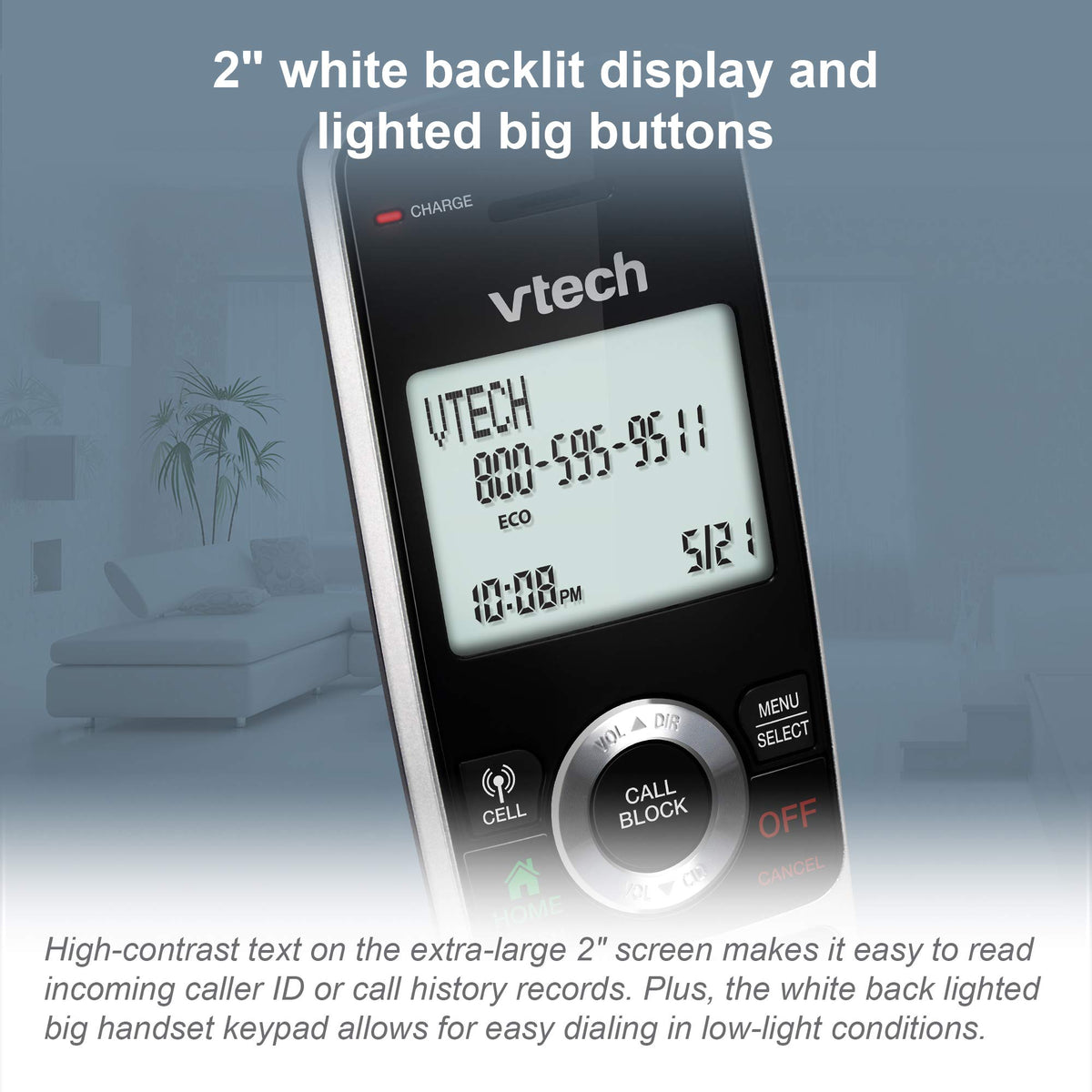 5 Handset Cordless Phone with Answering System Q3567