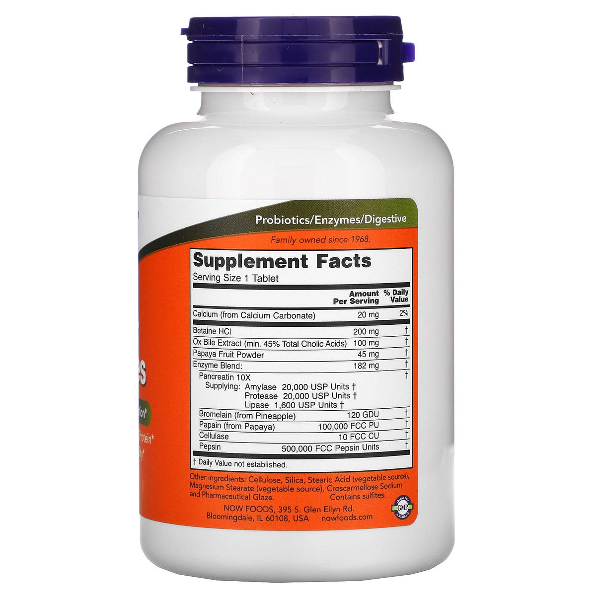 Super Enzymes 180 Tablets V81529