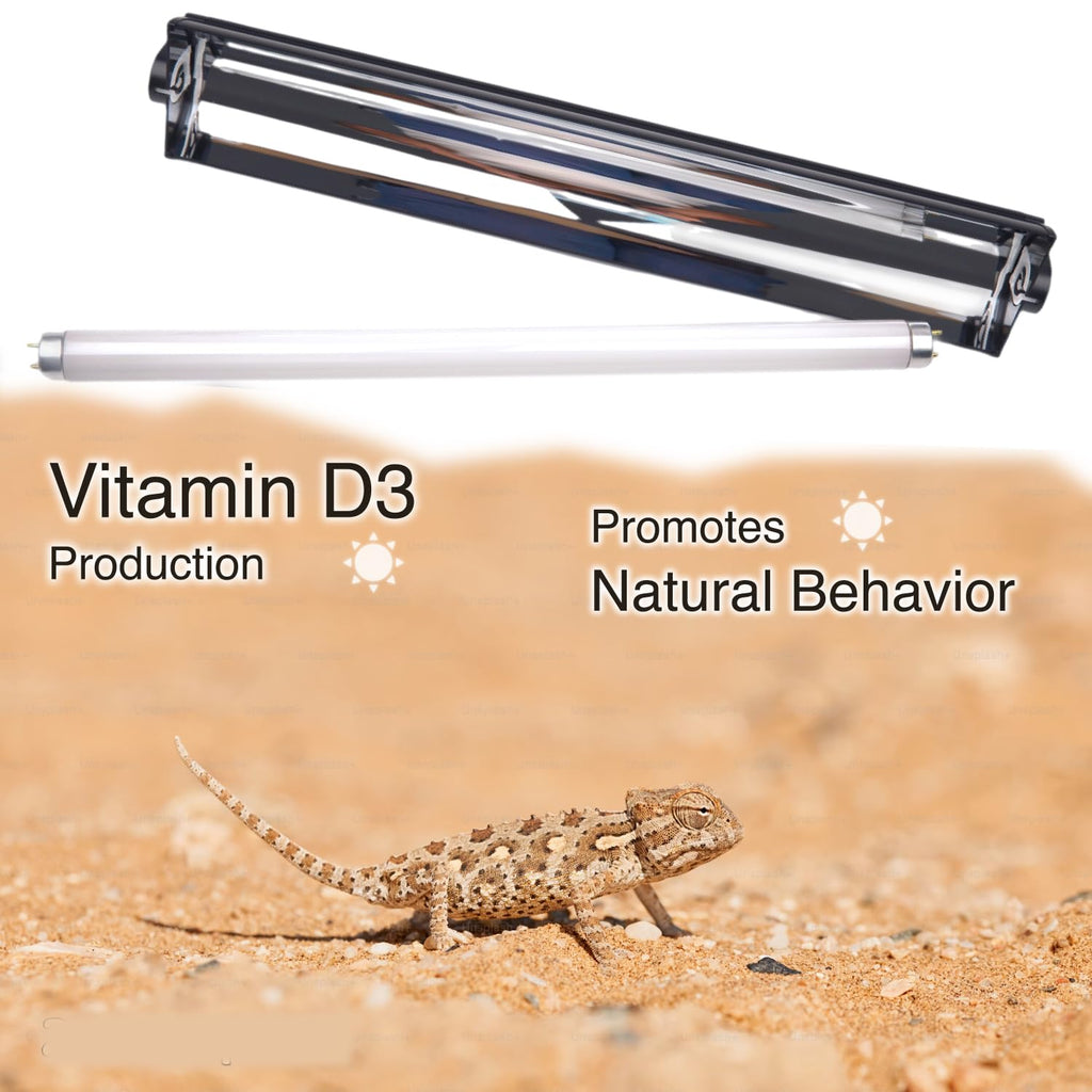 15W UVB Reptile Light Kit 18 inches J9106