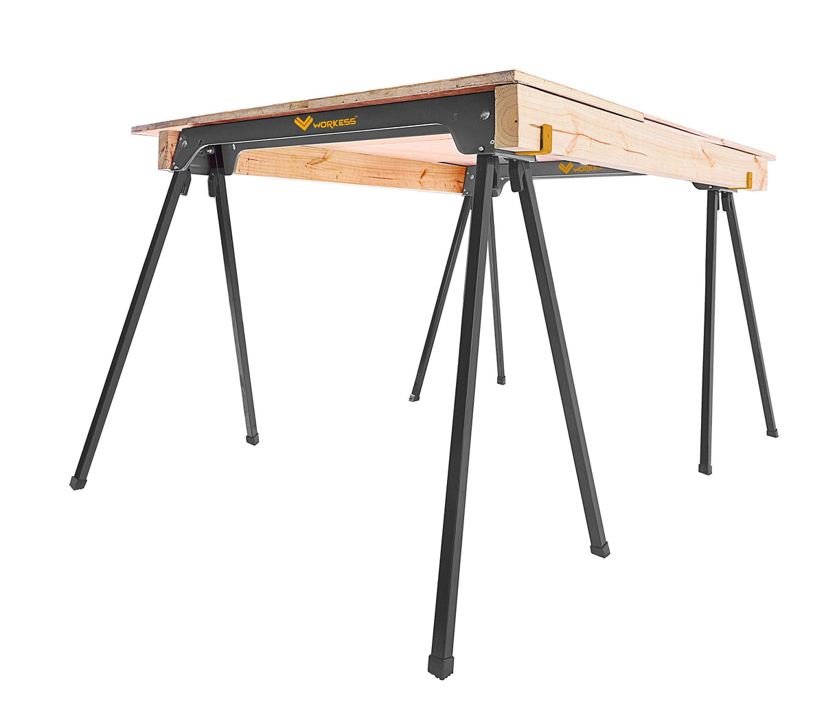 Heavy Duty Folding Saw Horses 2 Pack 2200 Lbs Load Capacity R1818