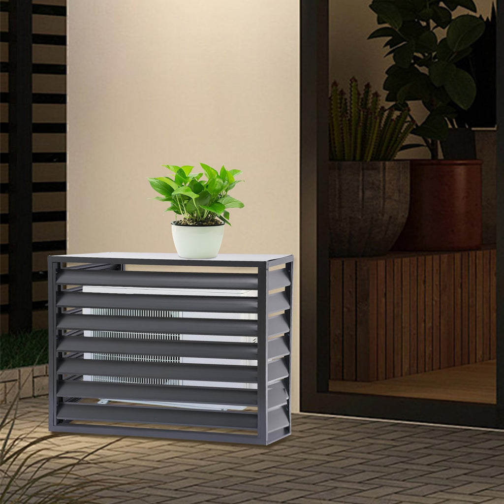 43x23x31 Inch Aluminum Alloy Air Conditioner Fence Screen N258507