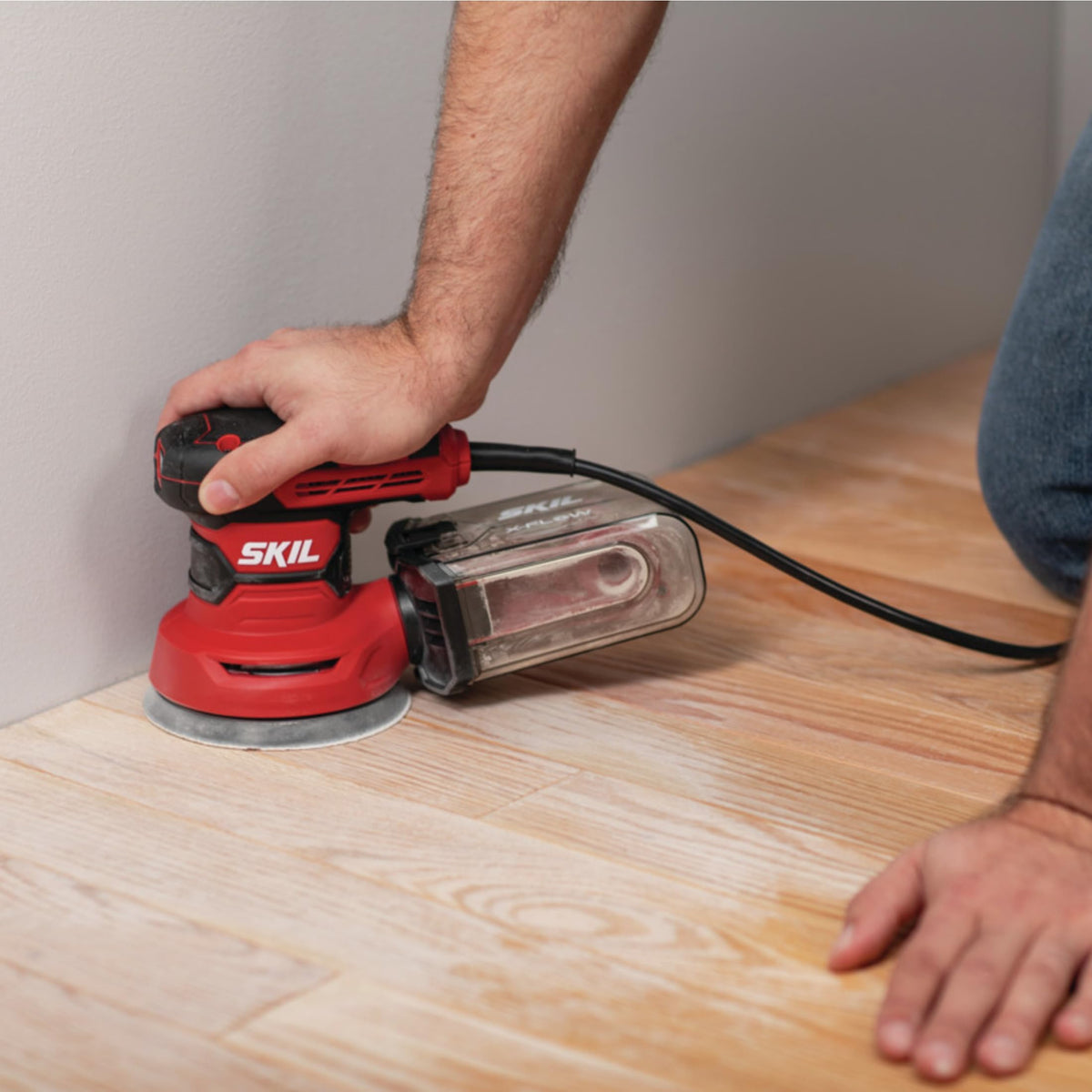 5” Random Orbital Sander with Cyclonic Dust Box & 3pc Sanding Sheet N57054