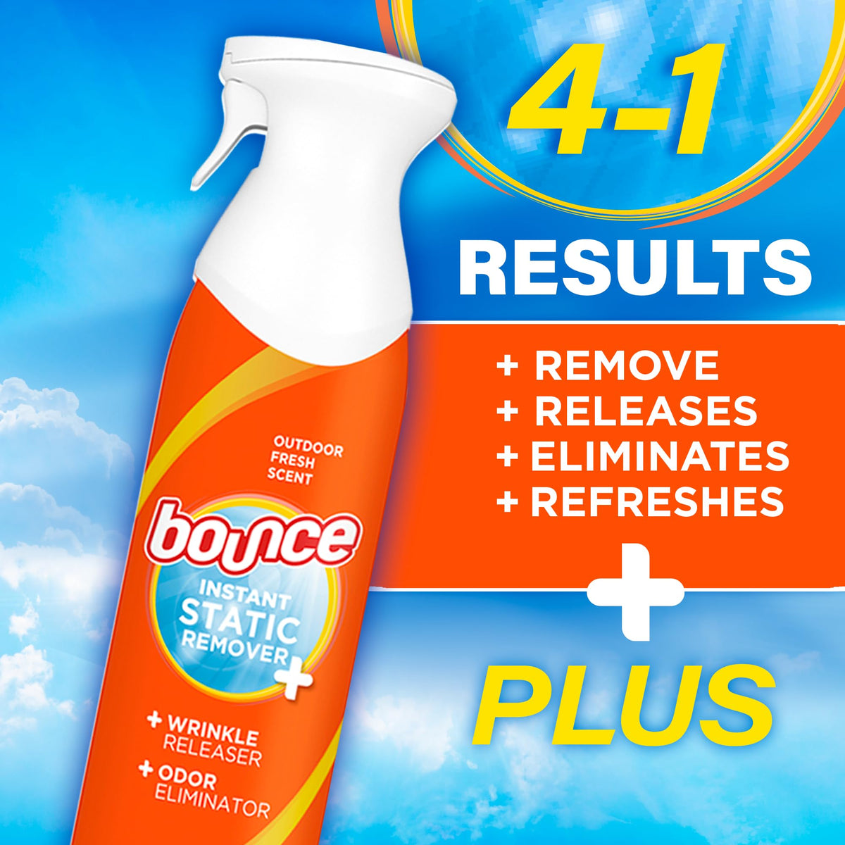 3 in 1 Wrinkle Releaser Clothing Spray 9.7 ounces Pack of 2 S60897