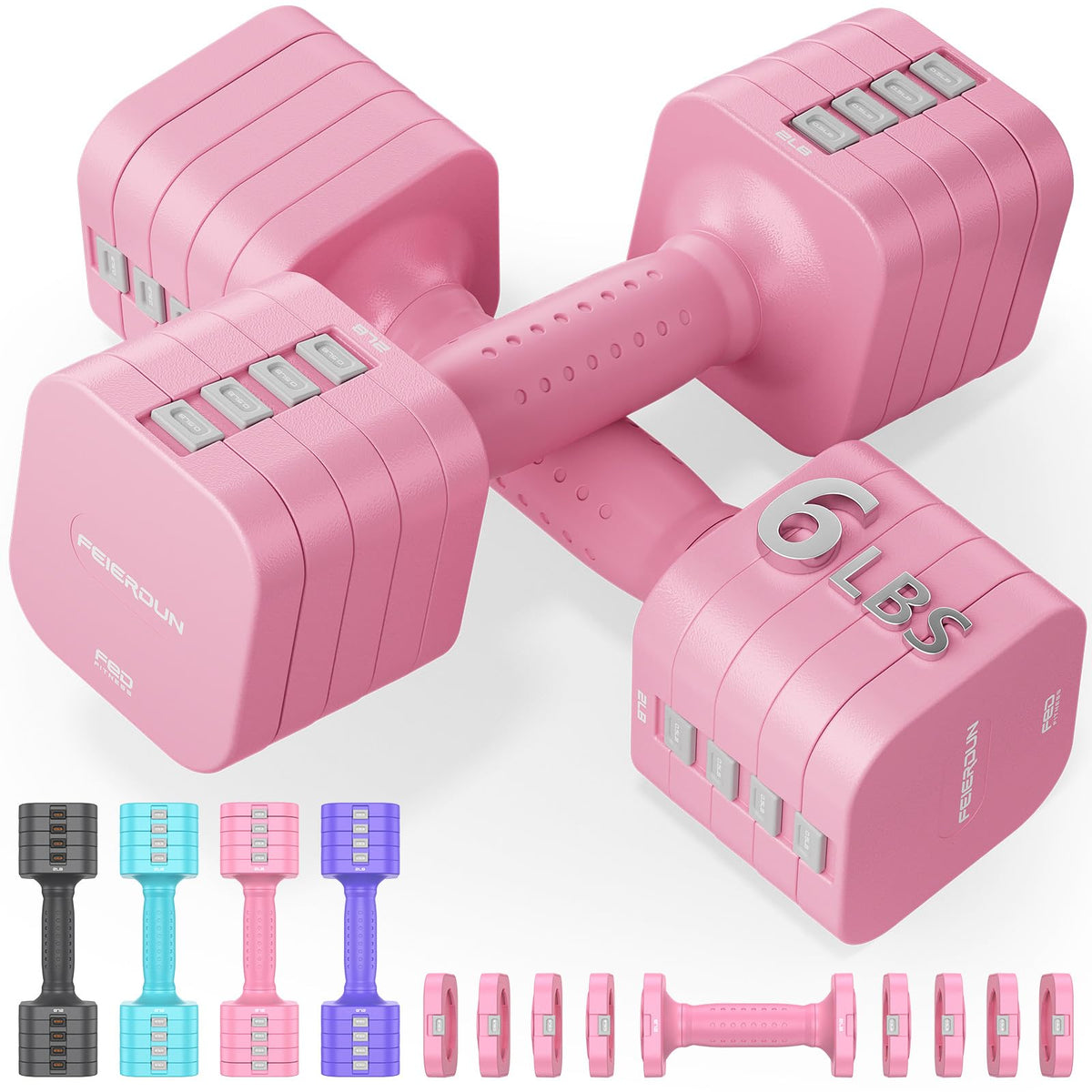5-in-1 Adjustable Dumbbell Set R64955