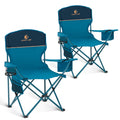 2 Pack Portable Camping Chair Blue N249787