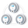 Interconnected Smoke and CO Detector 3-Pack G363