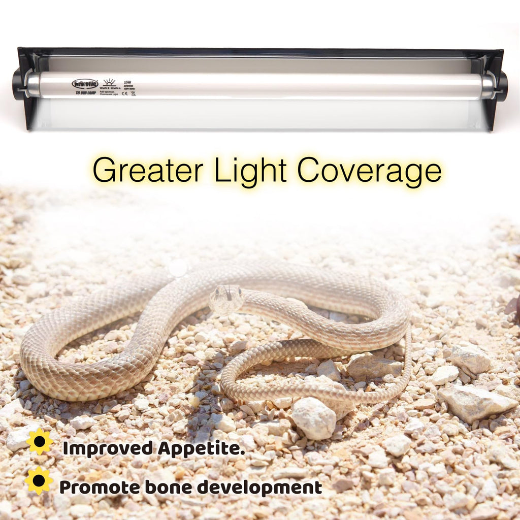 15W UVB Reptile Light Kit 18 inches J9106