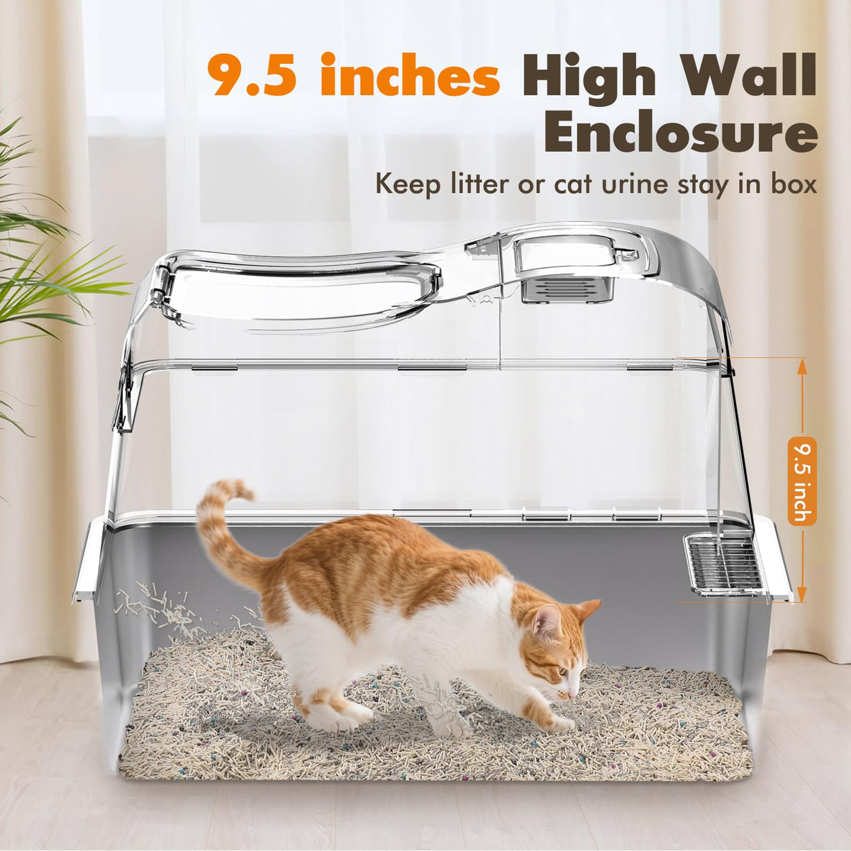 Stainless Steel Cat Litter Box 40L G882