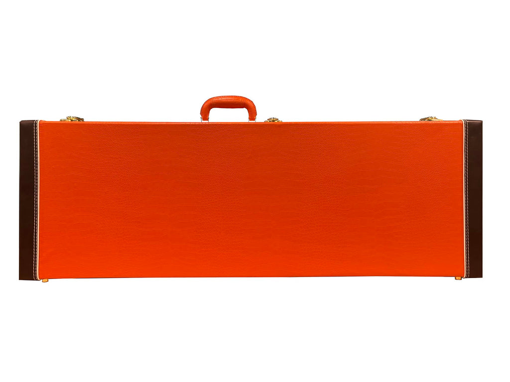 39" Electric Guitar Hard Case with Lockable Wood Frame and Plush Interior T6400