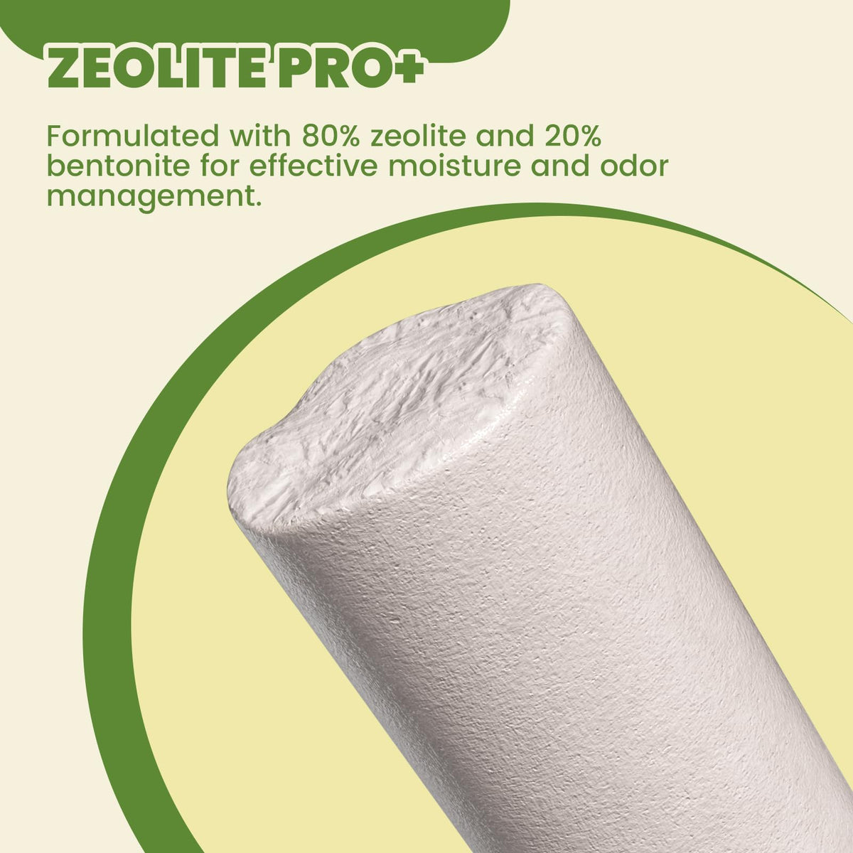 Zeolite Cat Litter Pellets, Dust Free, 19 lbs K51049