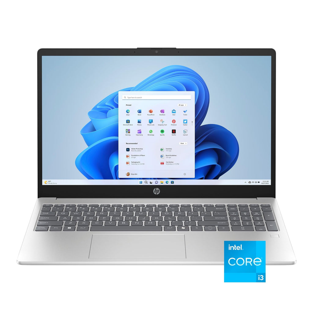 15.6 inch FHD IPS Laptop, Intel Core i3-N305, 8GB RAM, 256GB SSD, Natural Silver G2140