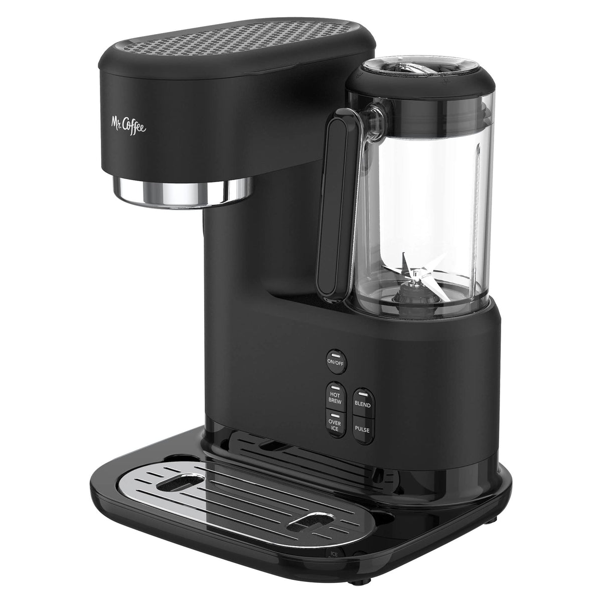 3-in-1 Single-Serve Iced and Hot Coffee/Tea Maker with Blender, Black Z5465