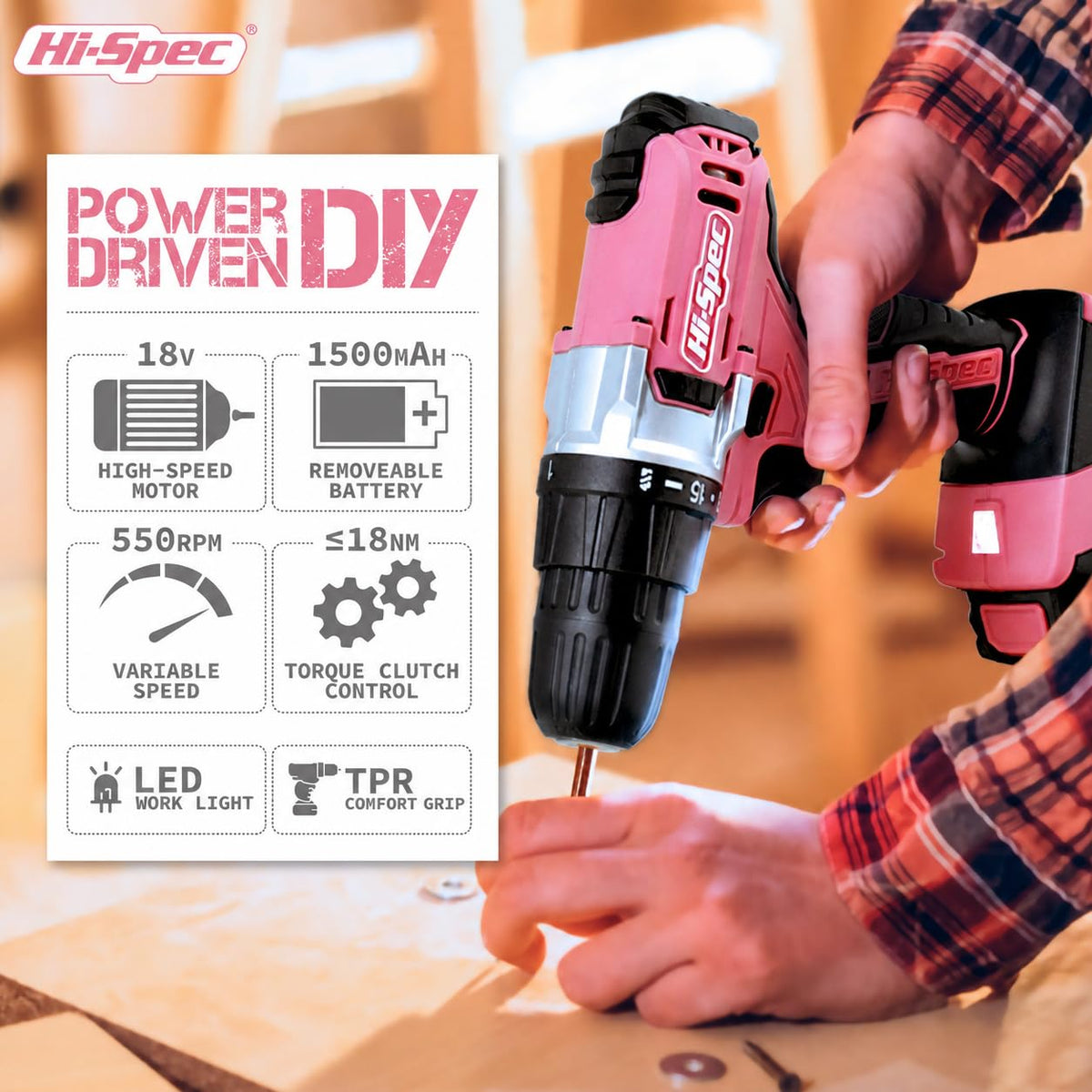 18V Cordless Drill Tool Set N584003