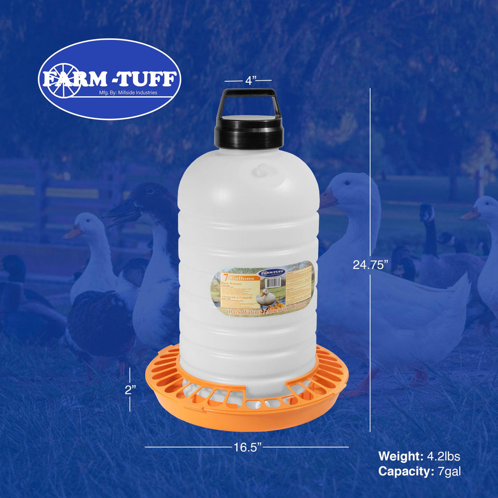 7 Gallon BPA-Free Plastic Poultry Waterer X75400