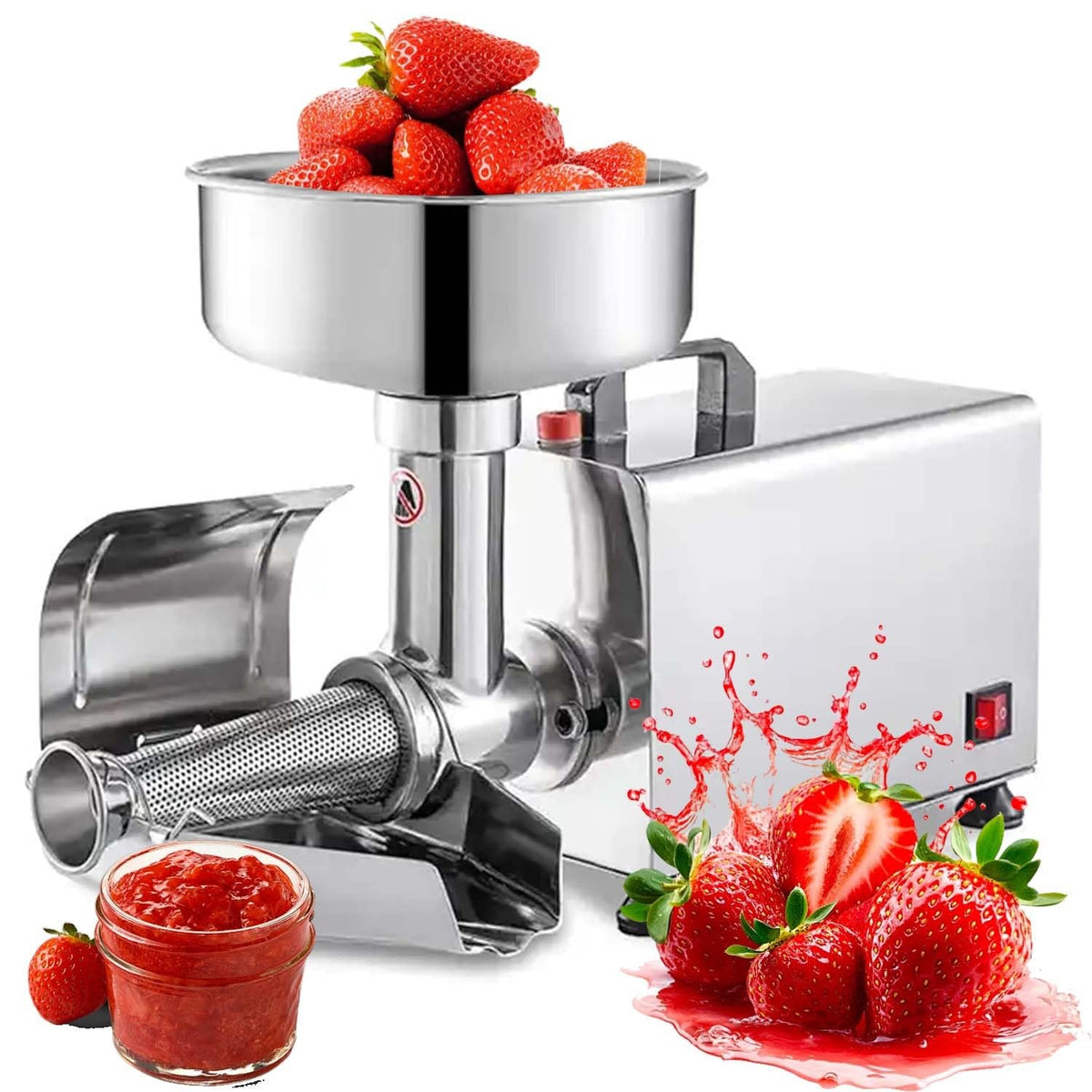 450W Electric Ketchup Maker with Adjustable Discharge Chute X1864