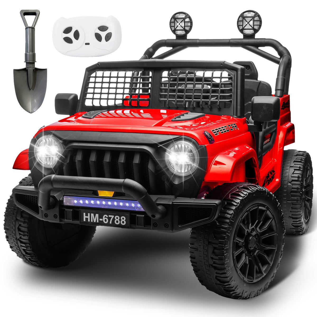24V 2 Seater Ride on Car Truck H6428