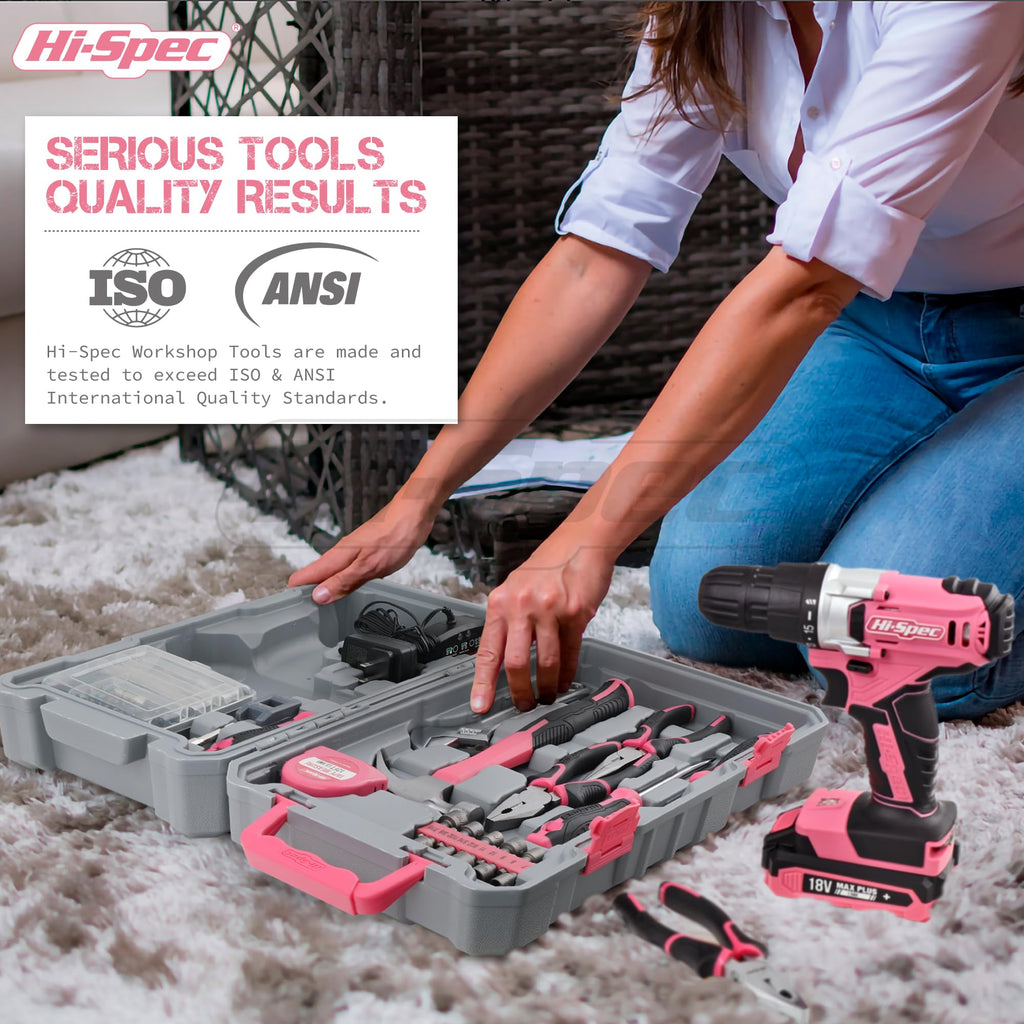18V Cordless Drill Tool Set N584003