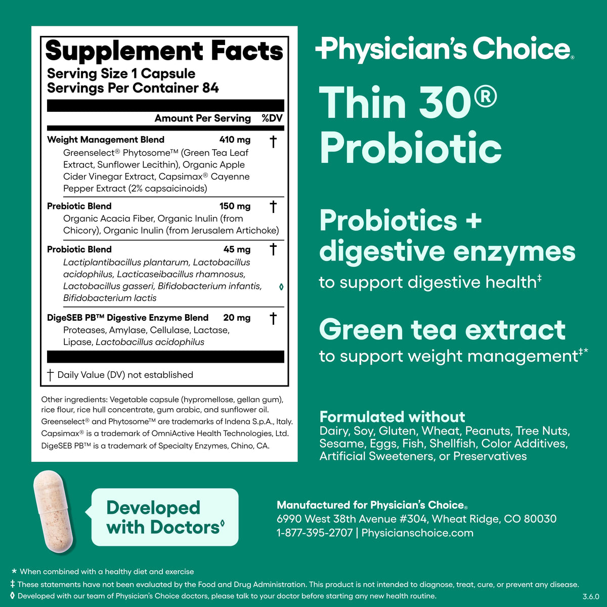 Probiotics 84ct O776