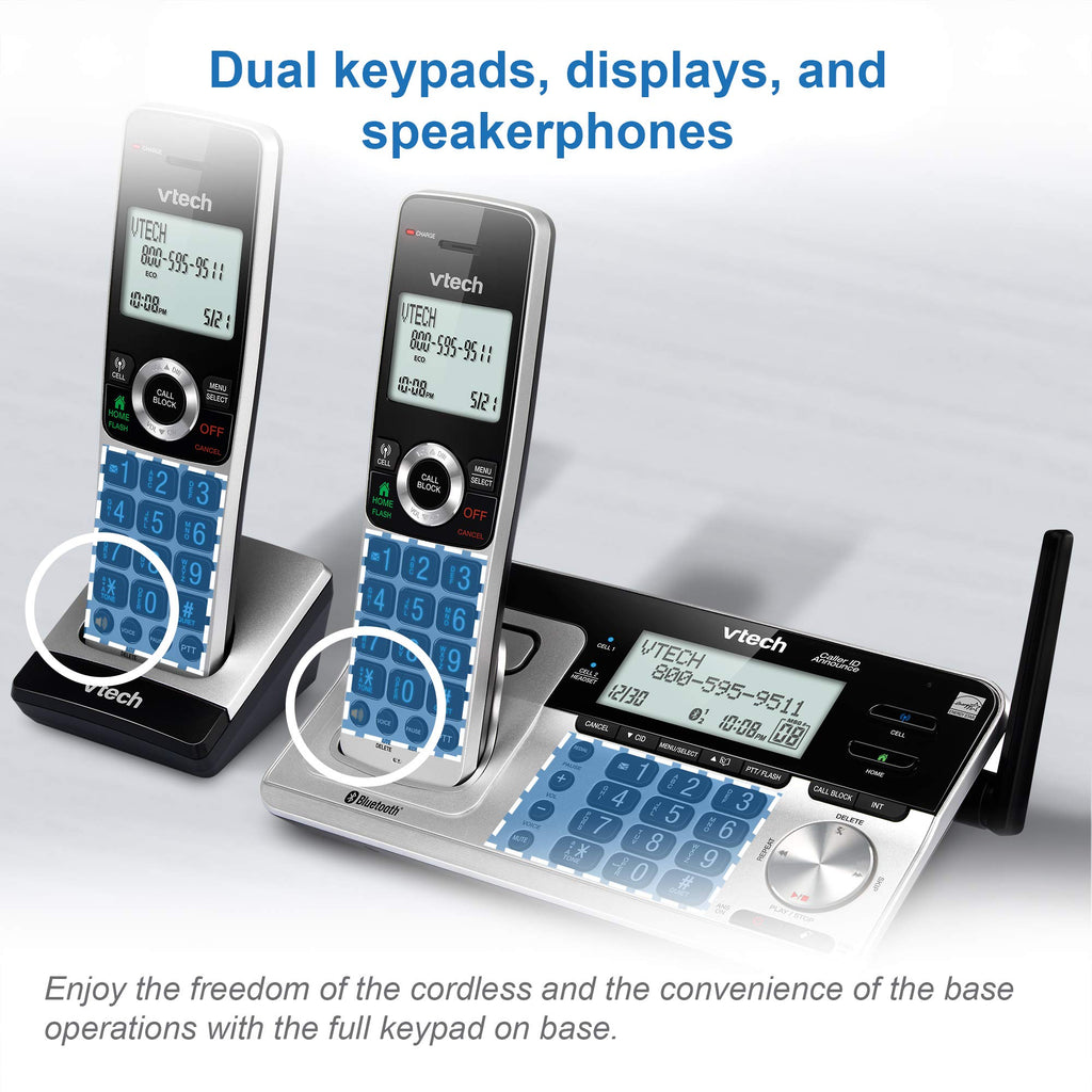 5 Handset Cordless Phone with Answering System Q3567