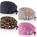 4 Pcs Nurse Scrub Caps B589