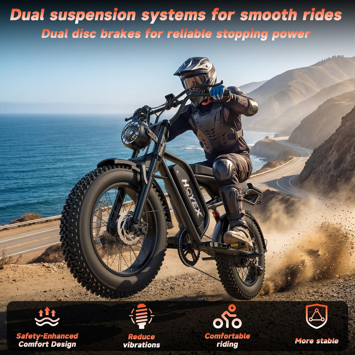 16/20" Fat Tire Electric Bike 1500W Peak Motor Removable Battery V730233