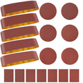 4 x 36 inch 11 Pc Sanding Belts and 6" Self Stick Sanding Disc Set B705