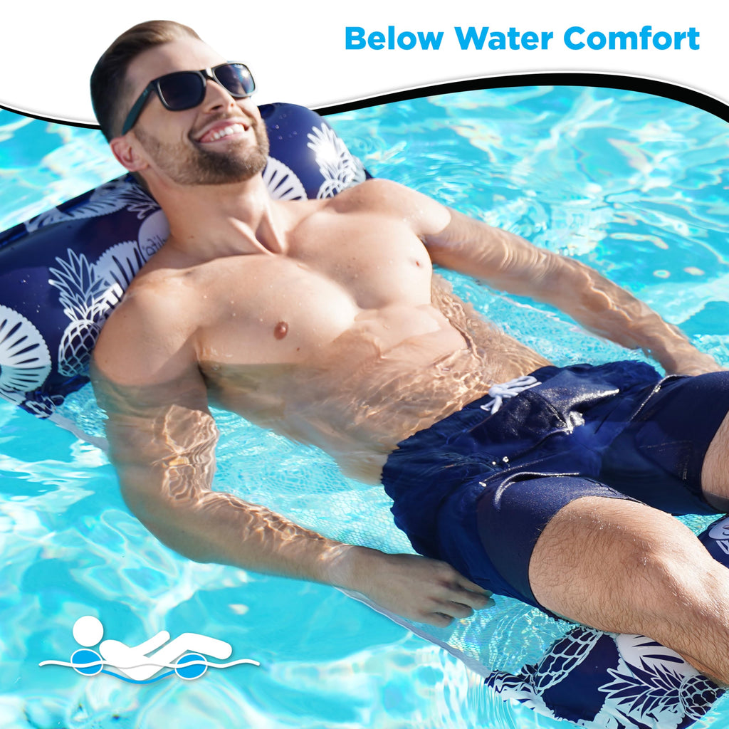 4-in-1 Inflatable Pool Hammock 4-Pack A383