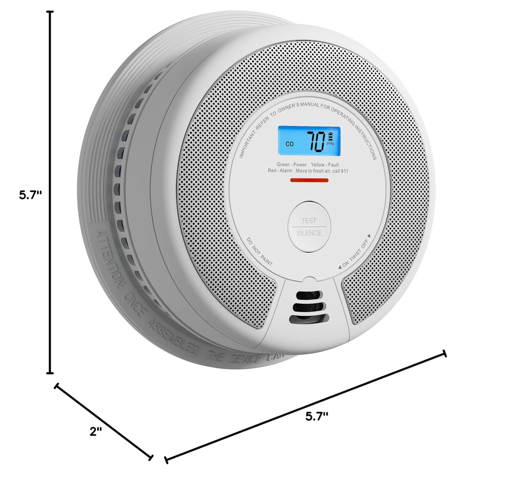 Interconnected Smoke and CO Detector 3-Pack G363