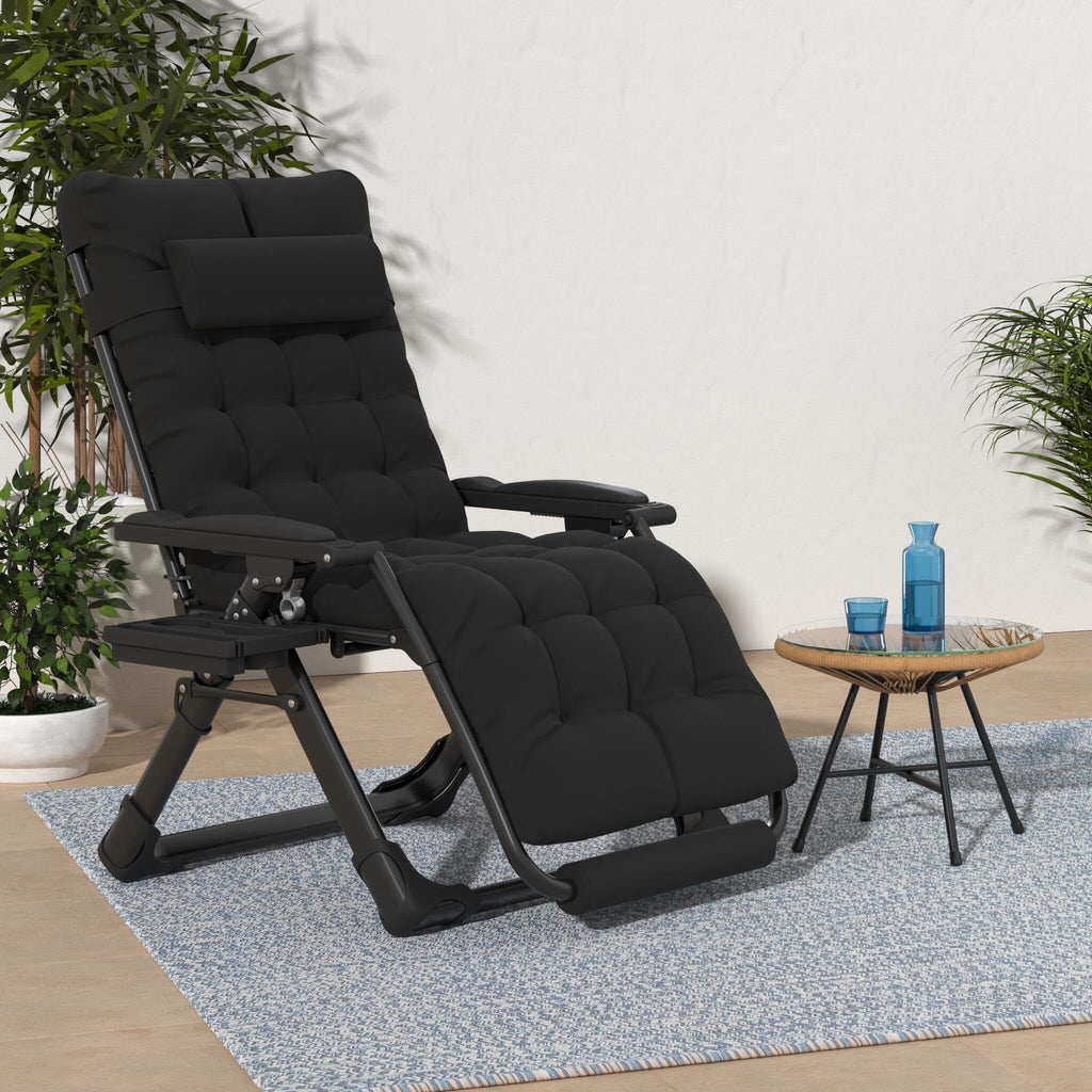 Oversized Zero Gravity Chair XL Black C696