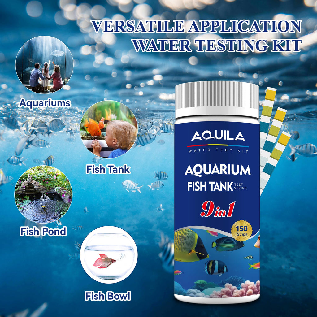 Aquarium Water Test Kit 9-in-1 E318