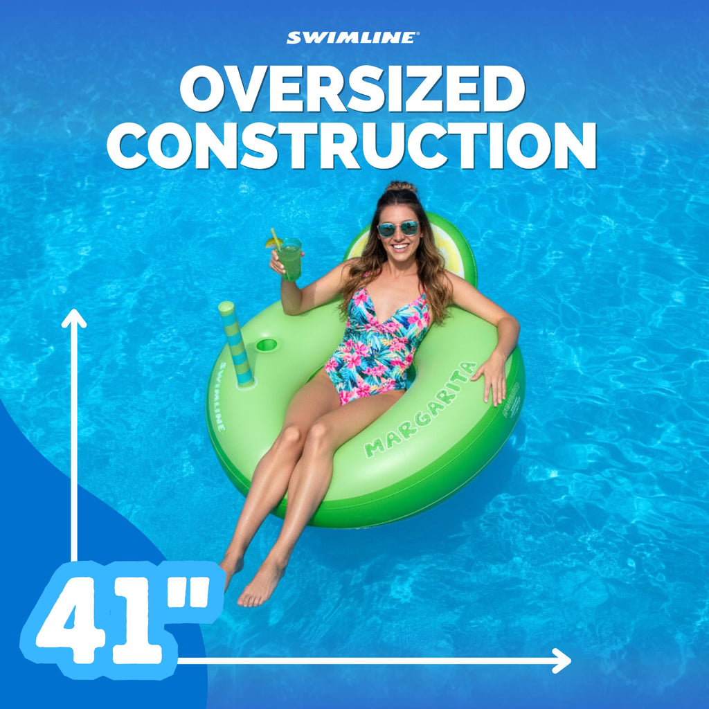Inflatable Vinyl Pool Ring M8618