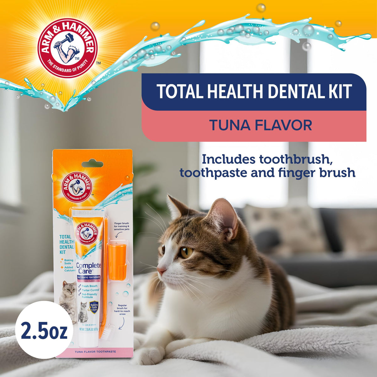 Tuna Flavor 2.5 Oz Cat Dental Kit J652