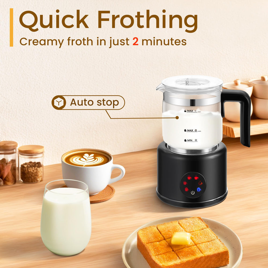 6 in 1 Electric Milk Frother and Steamer G550