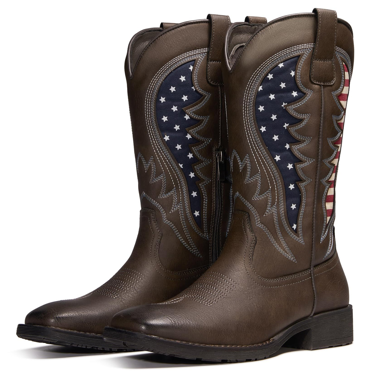Square Toe Cowboy Boots Y9709