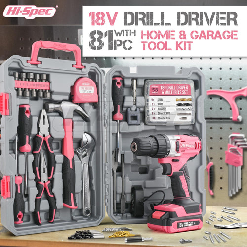 18V Cordless Drill Tool Set N584003