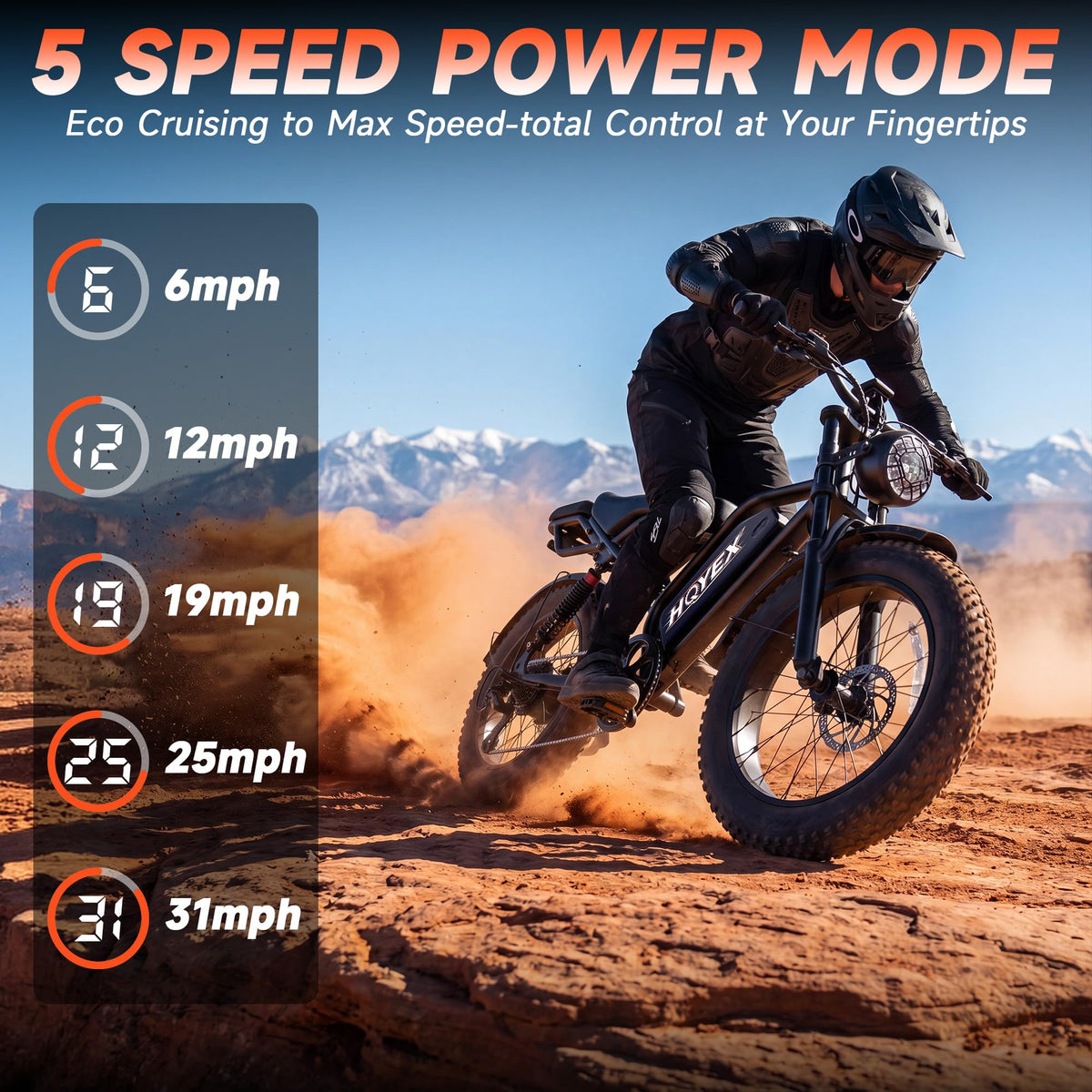 16/20" Fat Tire Electric Bike 1500W Peak Motor Removable Battery V730233