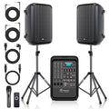 Portable All-in-One 2-Way PA System with 8-Channel Mixer L86122
