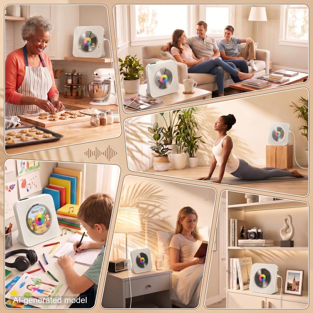 Portable Bluetooth CD Player G803